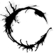 An inkblot-like image depicting alien language in Arrival, taken from the cover of a new art book about the 2016 film.